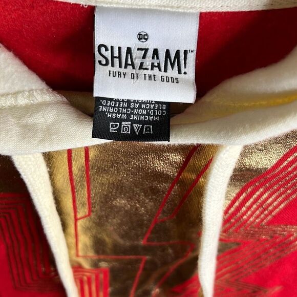 DC Comics Shazam! Fury Of The Gods Shazam Cosplay Hoodie New Size Medium - Picture 5 of 8